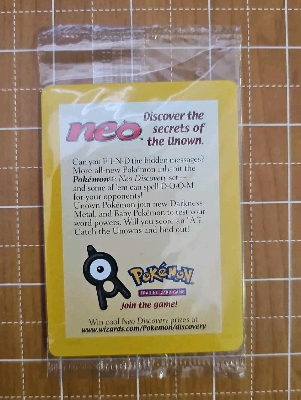 Factory Sealed Vintage Pokemon Entei Reverse Holo Black Star Promo 34 Movie Mint
